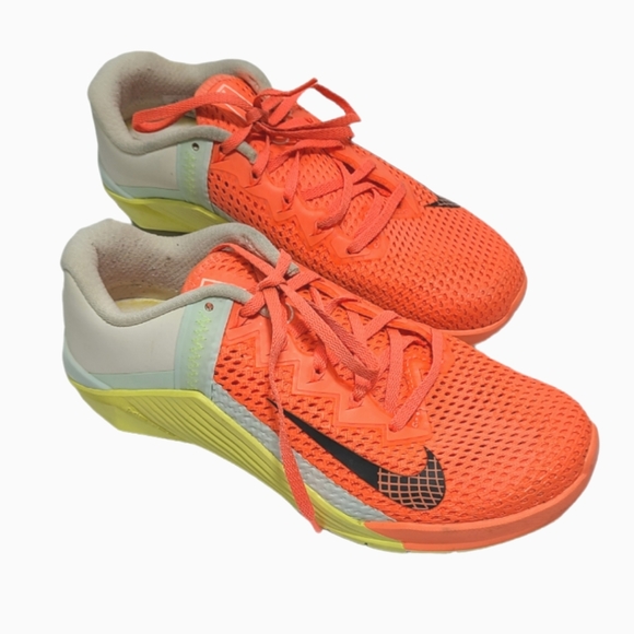 Nike Shoes - Nike Metcon Bright Mango Yellow Cross Training Shoes Size 8.5